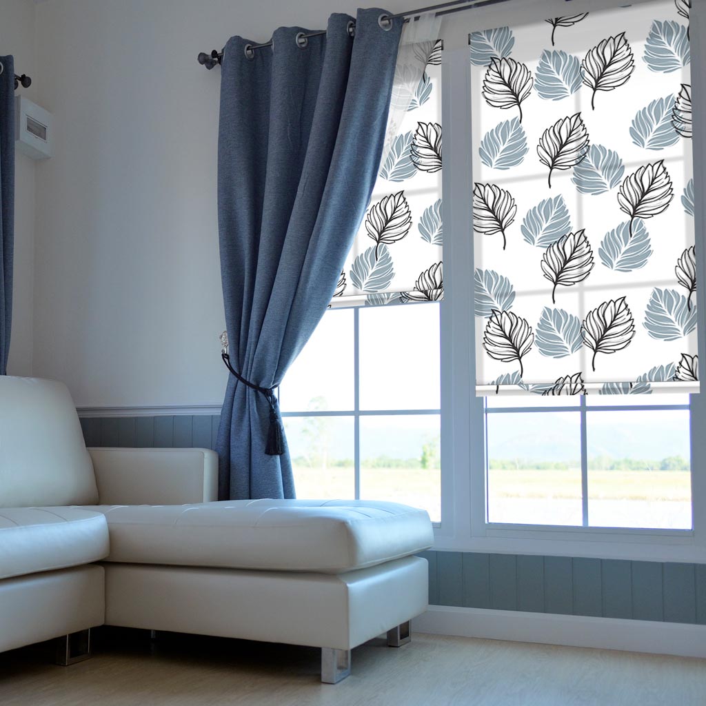 2002-3 Εμπριμέ Ρολοκουρτίνα - Roller με σχέδιο