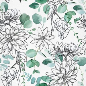 2034 Εμπριμέ Ρολοκουρτίνα - Roller με σχέδιο