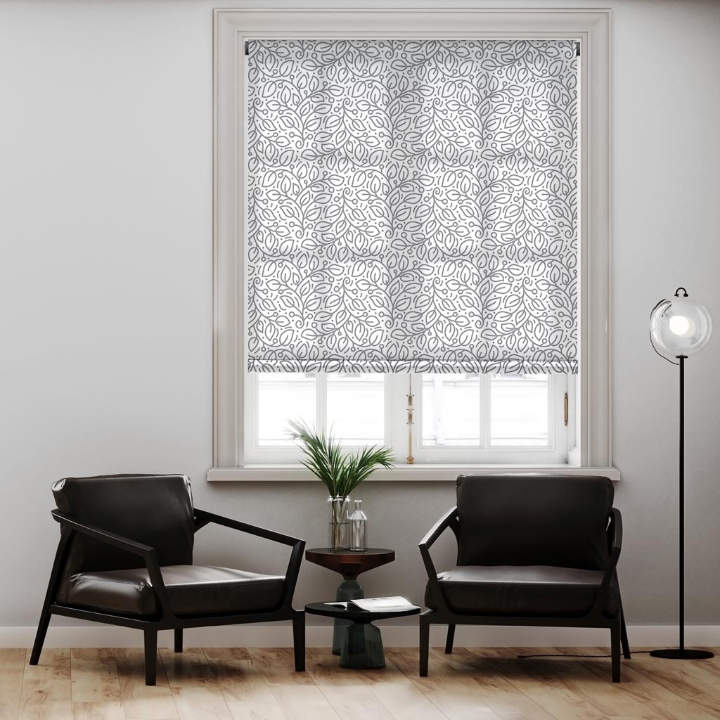 2010-2 Εμπριμέ Ρολοκουρτίνα - Roller με σχέδιο