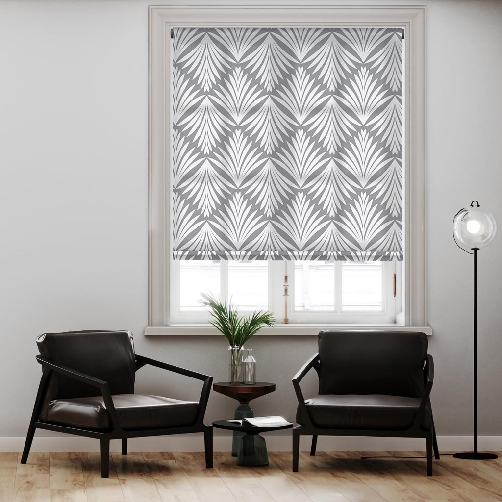 2080-7 Εμπριμέ Ρολοκουρτίνα - Roller με σχέδιο