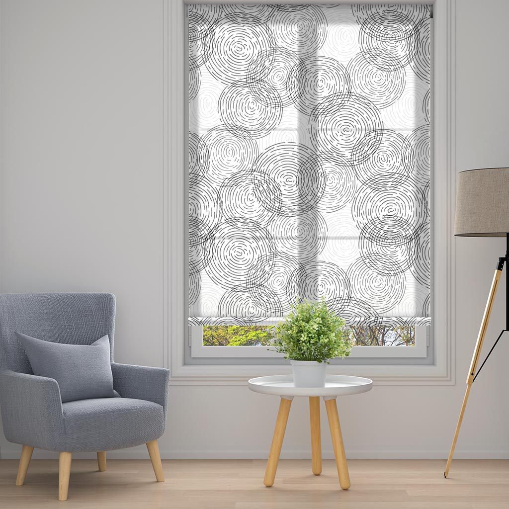 2048-2 Εμπριμέ Ρολοκουρτίνα - Roller με σχέδιο