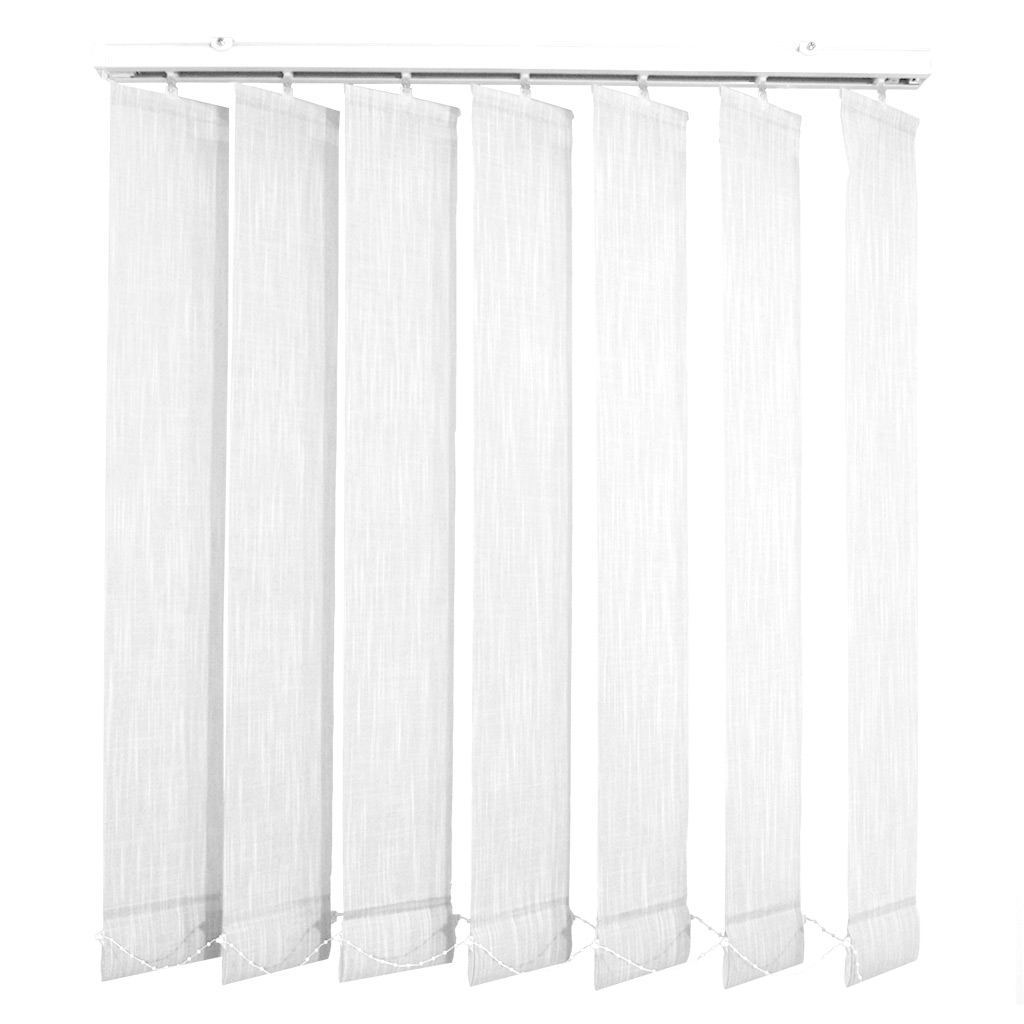 621001 Κάθετες Περσίδες -Στόρια- 127mm Λευκό