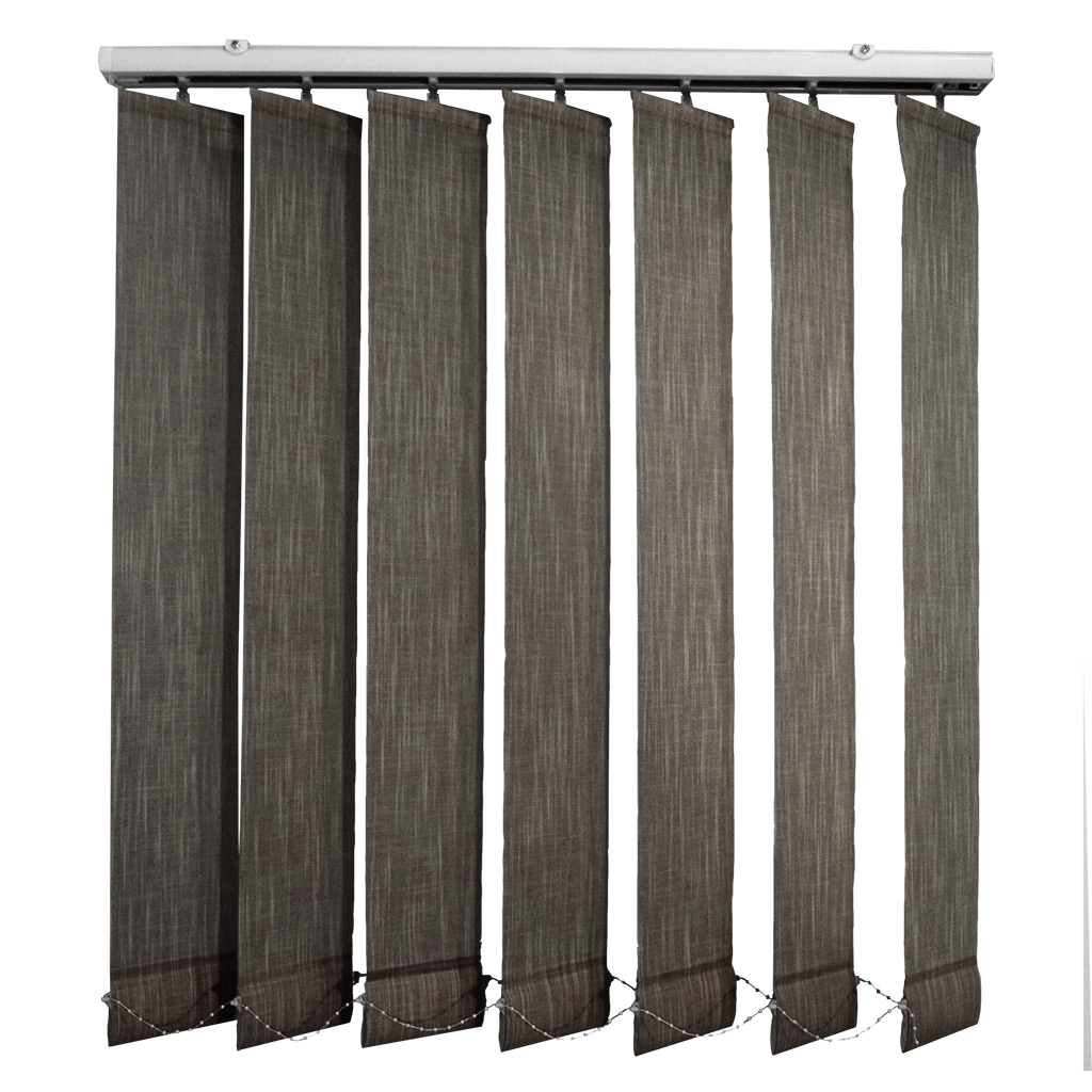 621076 Κάθετες Περσίδες -Στόρια- 127mm Σταχτί