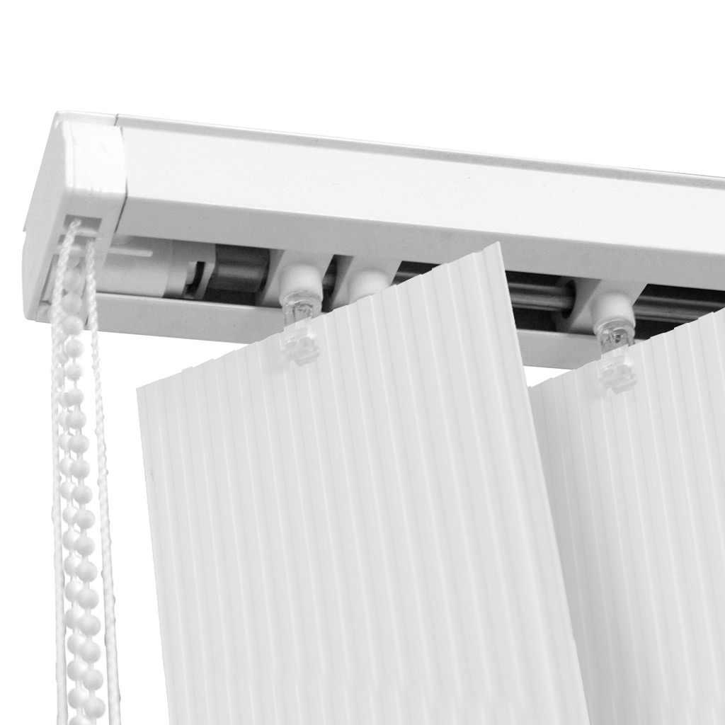 622006 Κάθετες Περσίδες PVC 89mm Λευκό