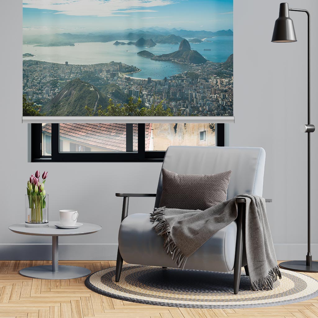 585042 Ρολοκουρτίνα  -Ρόλερ- Με Ψηφιακή Εκτύπωση Ρίο ντε Ζανέιρο