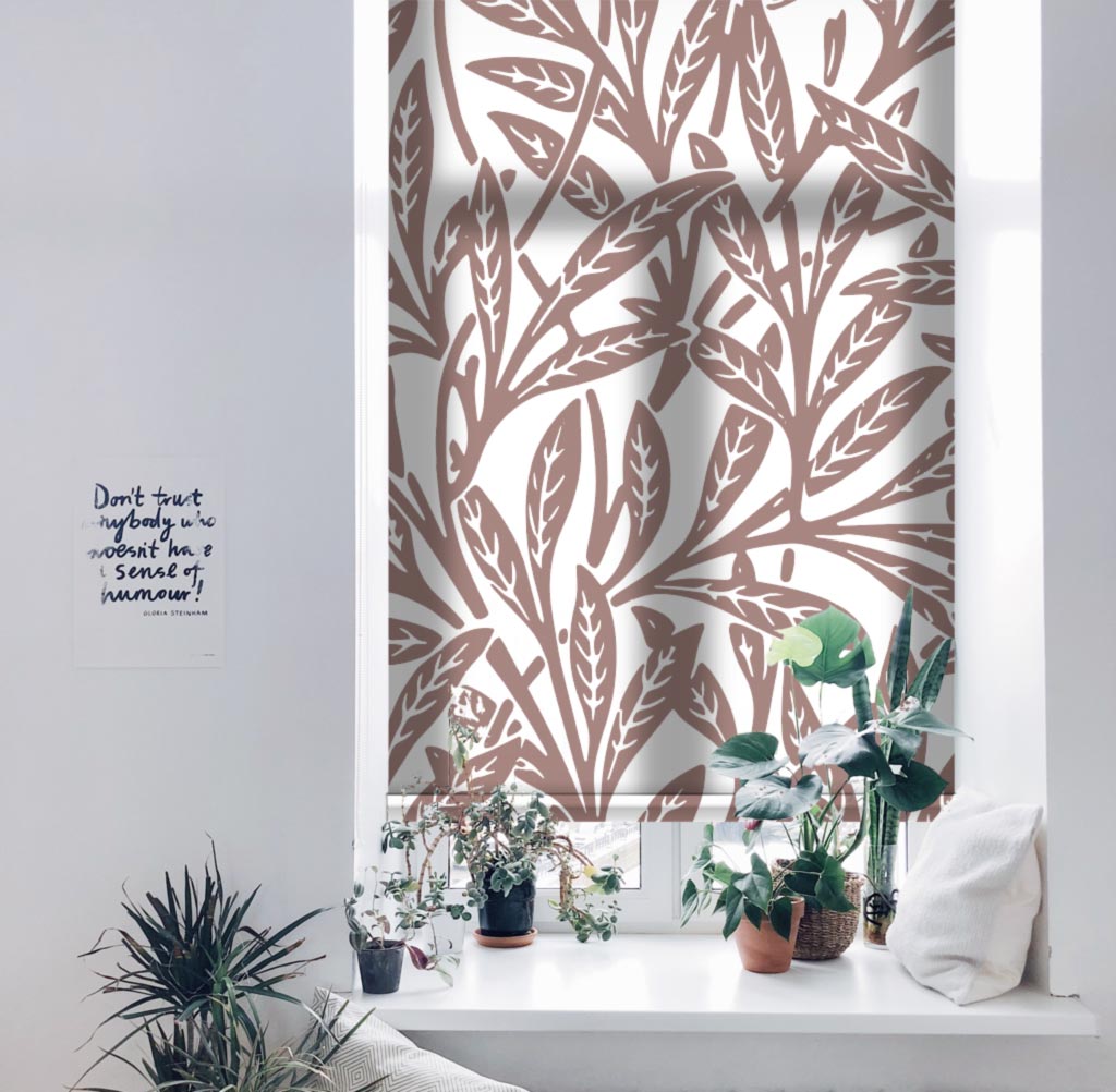 2009-5 Εμπριμέ Ρολοκουρτίνα - Roller με σχέδιο