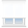 471101 Roller Blind Premium  -Ρόλερ- Μονόχρωμο Λευκό