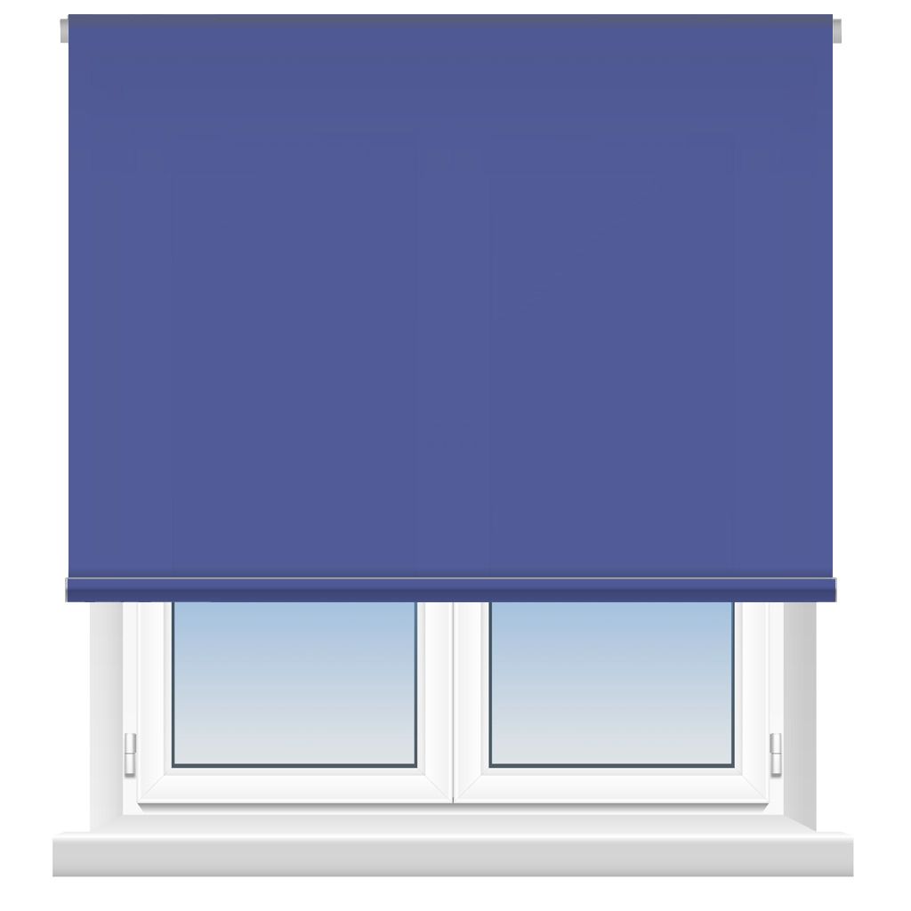 4711.13 Roller Blind Premium -Ρόλερ-  Μονόχρωμο Μπλε