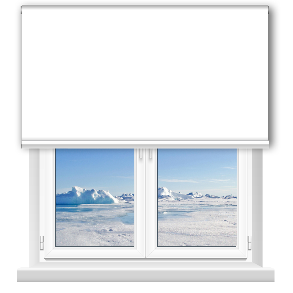 514002 Μονόχρωμες Ρολοκουρτινες  -Ρόλερ- Συσκότισης Λευκό