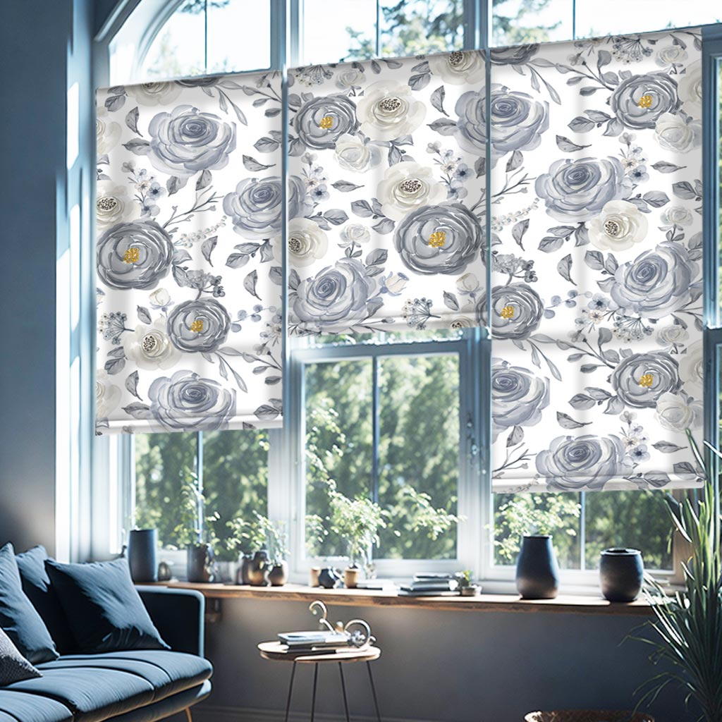 2023 Εμπριμέ Ρολοκουρτίνα - Roller με σχέδιο