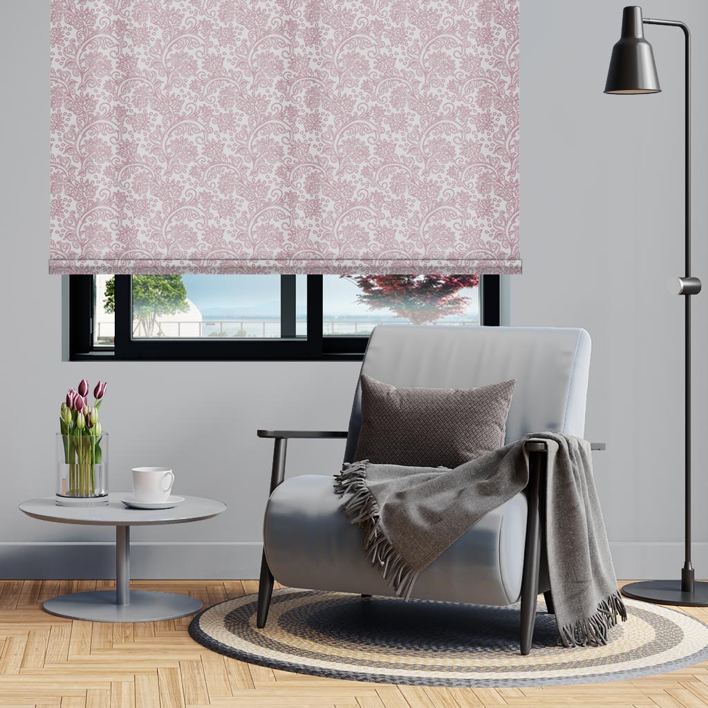 2024-5 Εμπριμέ Ρολοκουρτίνα - Roller με σχέδιο