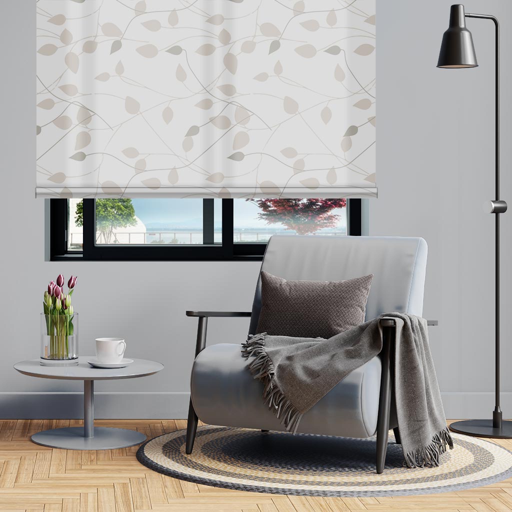 2035-3 Εμπριμέ Ρολοκουρτίνα - Roller με σχέδιο