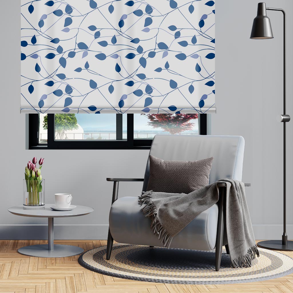 2035-4 Εμπριμέ Ρολοκουρτίνα - Roller με σχέδιο