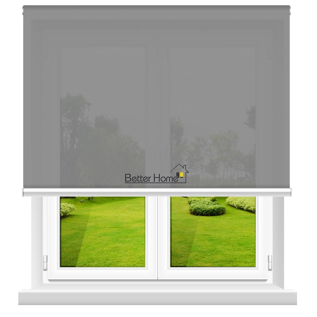 303003 Ρολοκουρτίνες Σήτες Σκίασης  -Ρόλερ- 3% Διαφάνεια Γκρι