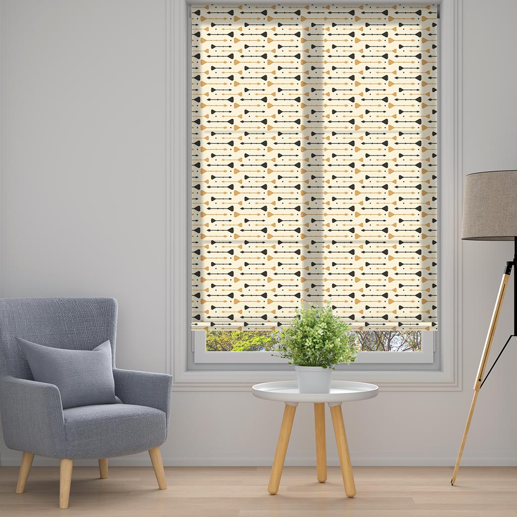 2086-0 Roller Εμπριμέ Ρολοκουρτίνες -Ρόλερ-