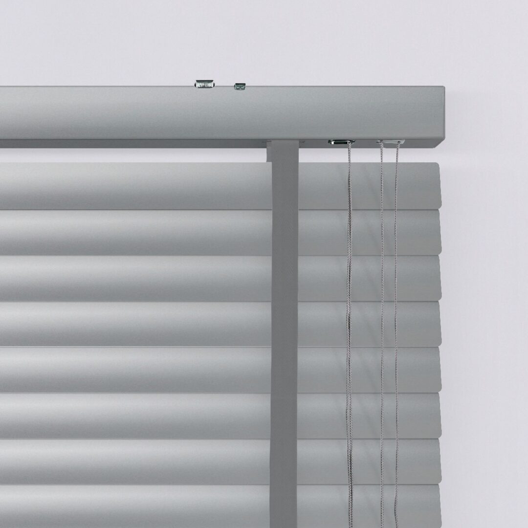 825014 Περσίδες Αλουμινίου -Στόρια-50mm-Μονόχρωμες Ασημί
