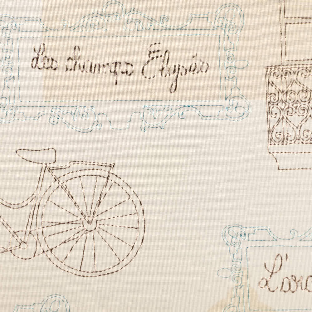 2190-01 Εμπριμέ Ρολοκουρτίνα - Roller με σχέδιο