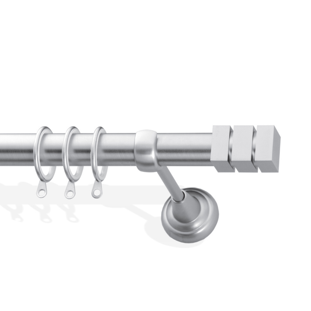 57533-1 Μεταλλικό Κοντάρι Κουρτίνας Νίκελ