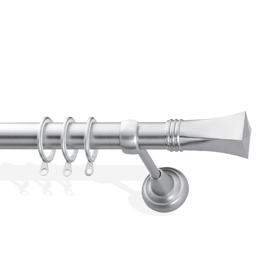 58033-1 Μεταλλικό Κοντάρι Κουρτίνας Νίκελ