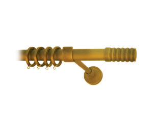 35863-3 Μεταλλικό Κοντάρι Κουρτίνας Μπρονζέ