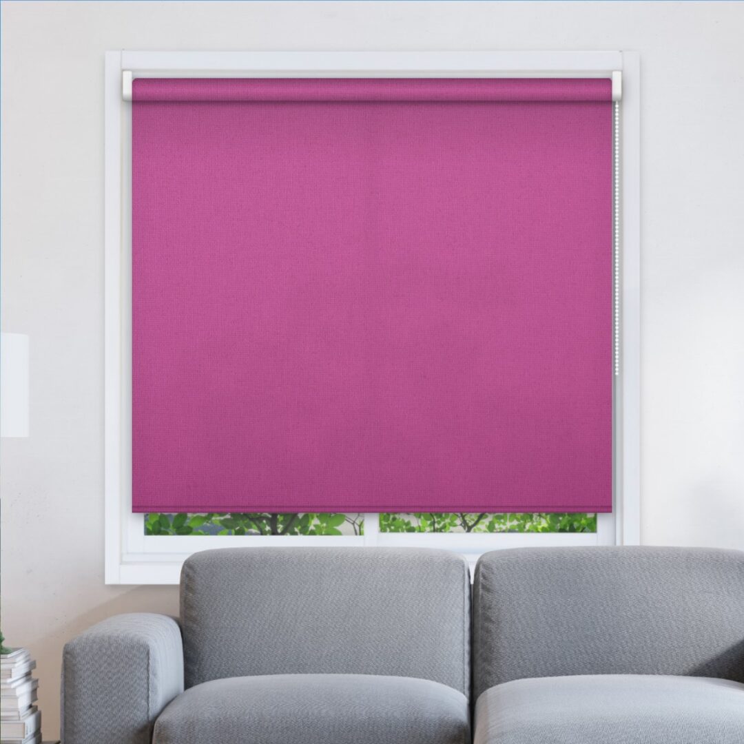 583009 Μονόχρωμες Ρολοκουρτίνες Μερικής Συσκότισης Ρόλερ- Κάντι