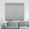 482104 Ρολοκουρτίνες -Roller Blinds- Σειρά Lino  -Ρόλερ- Ολικής Συσκότισης Ανοιχτό Γκρι