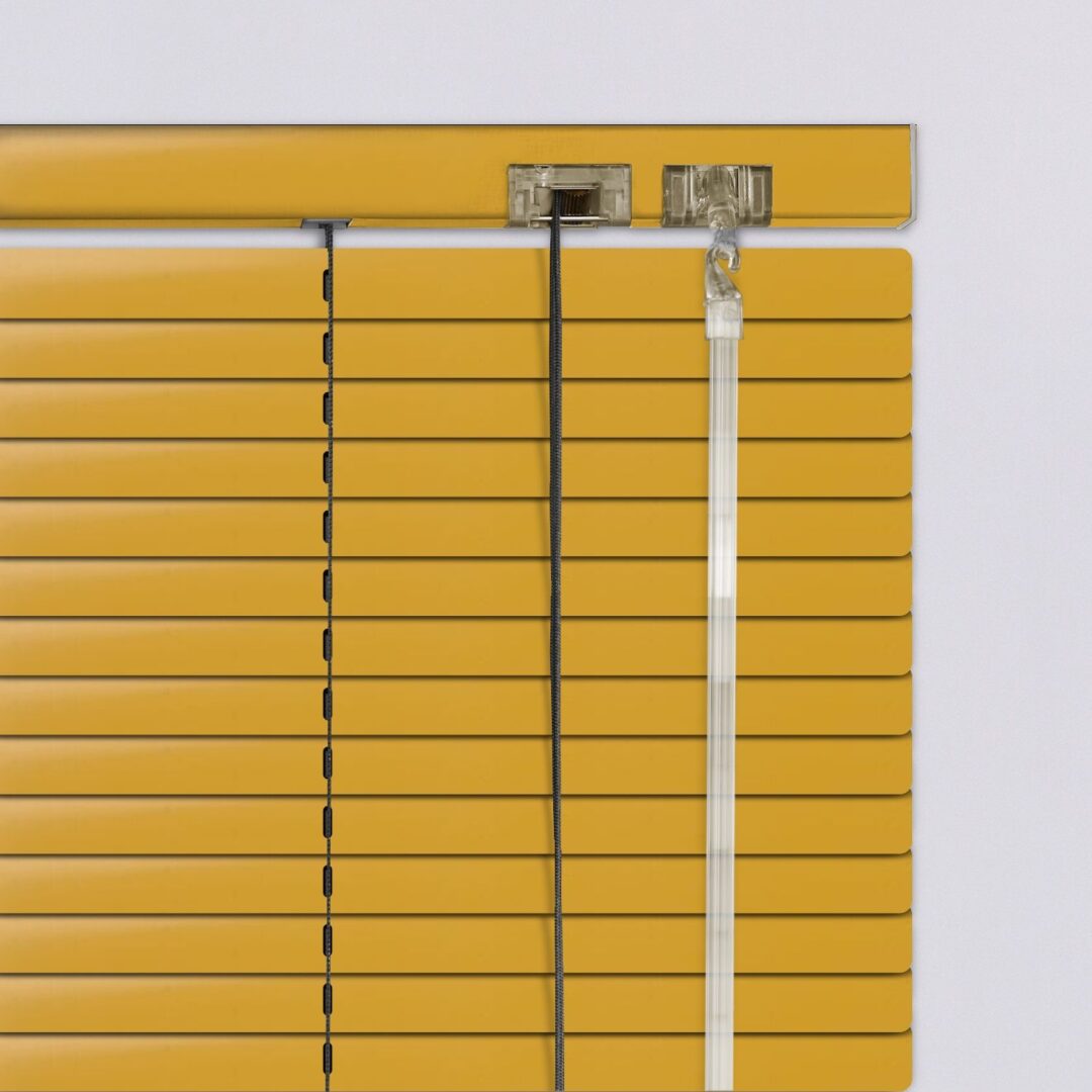 846032 Περσίδες Αλουμινίου-Στόρια-16mm-Κίτρινο