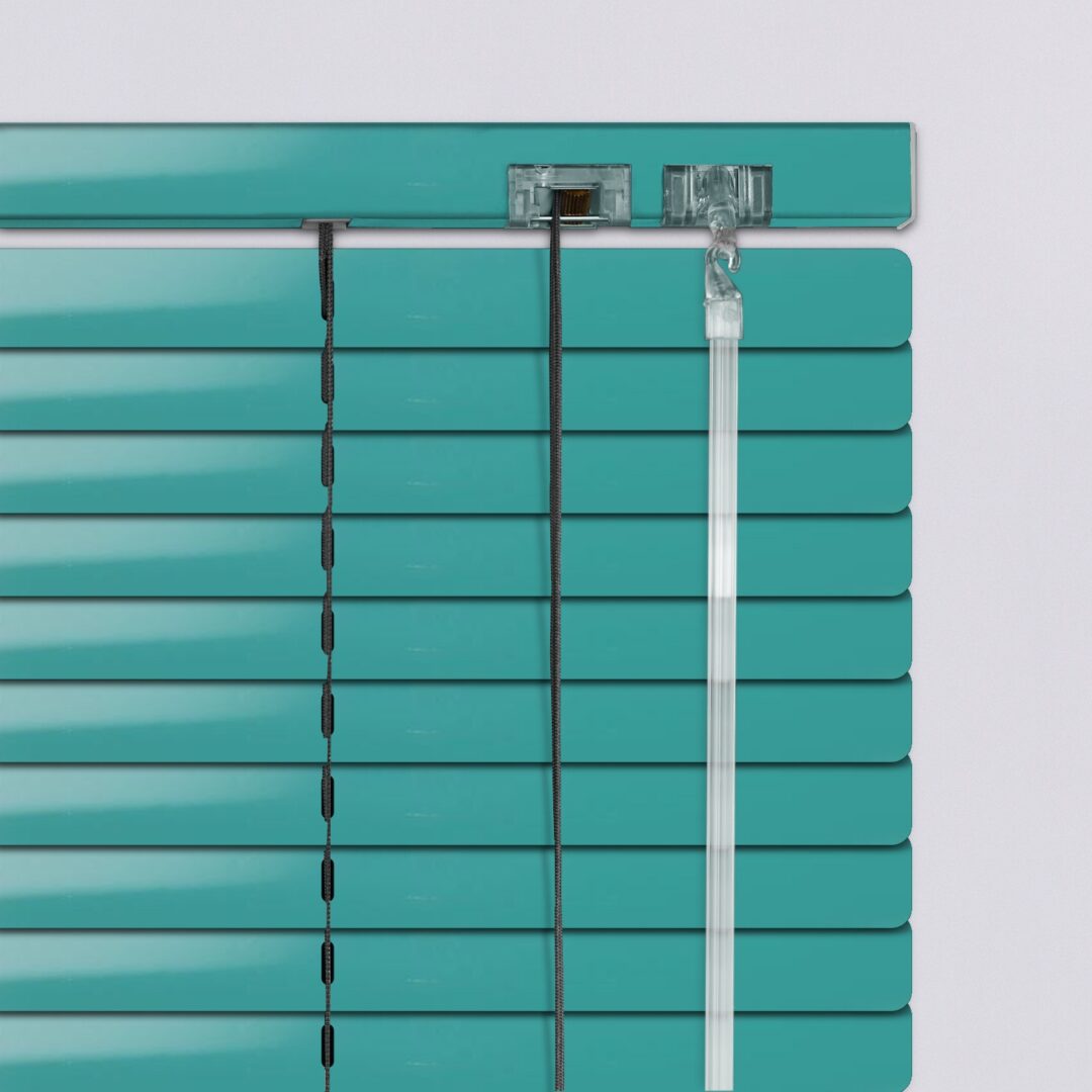 836013 Περσίδες Αλουμινίου-Στόρια-25mm-Mint turquoise RAL 6033 τιρκουάζ