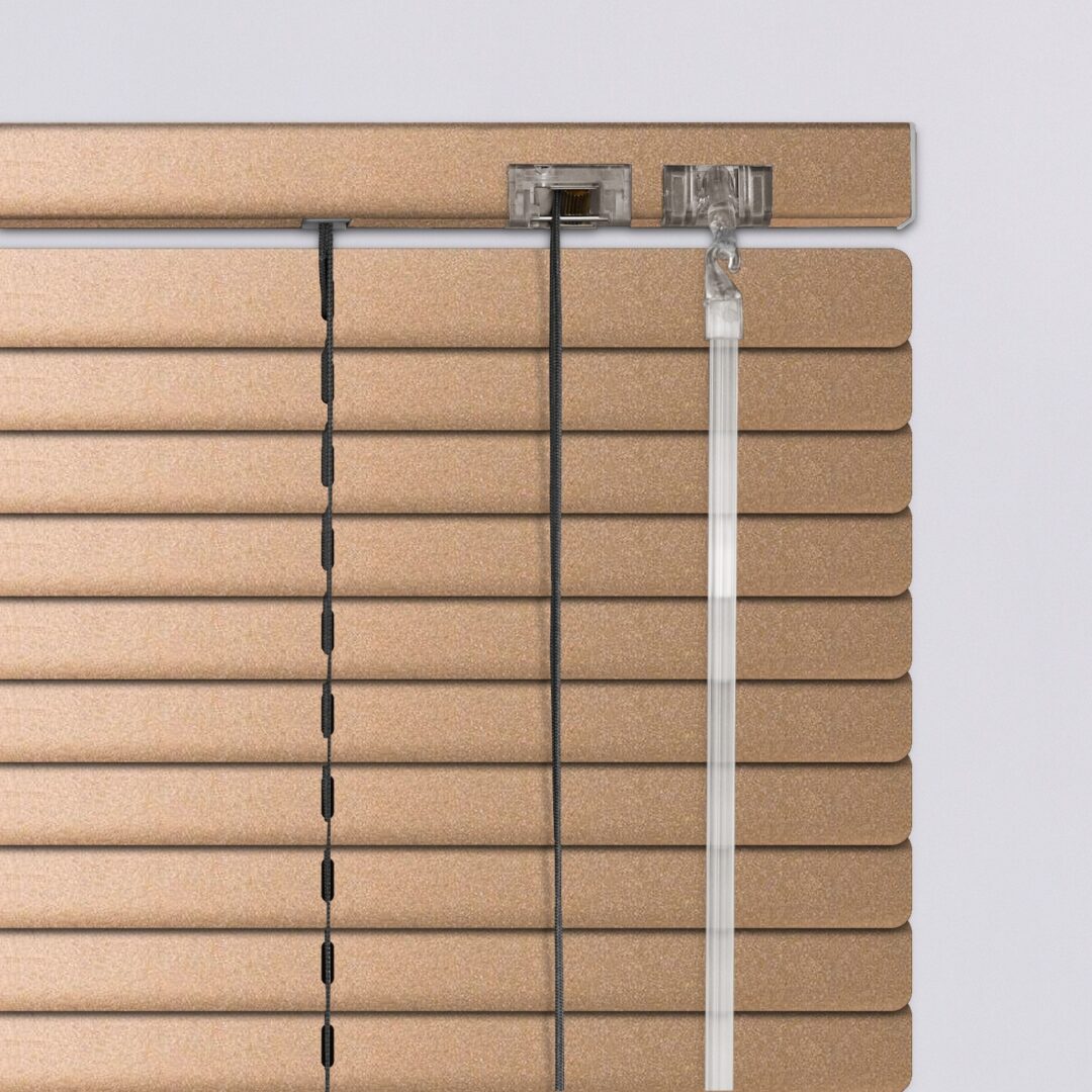 836051 Περσίδες Αλουμινίου-Στόρια-25mm-Χρυσό κοκκινωπό τύπου σαγρέ