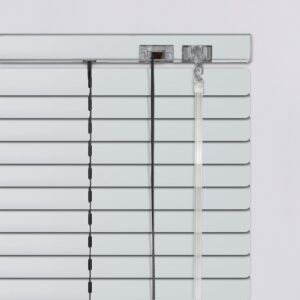 836101 Περσίδες Αλουμινίου-Στόρια-25mm-Ματ  Λευκό