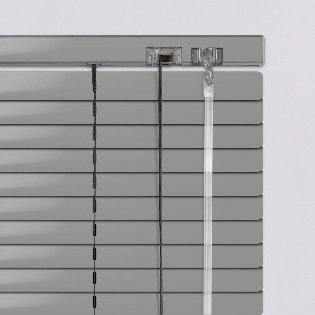 836114 Περσίδες Αλουμινίου-Στόρια-25mm-Agate grey RAL 7044 Γκρι γυαλιστερό