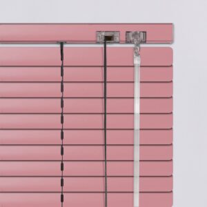 836190 Περσίδες Αλουμινίου-Στόρια-25mm-Ανοιχτό Ροζ