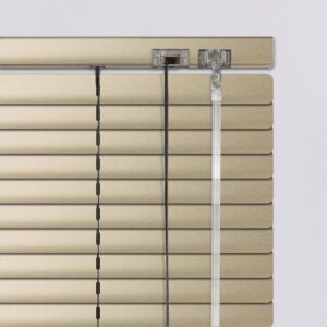 836191 Περσίδες Αλουμινίου-Στόρια-25mm-Ανοιχτό χρυσό τύπου σαγρέ