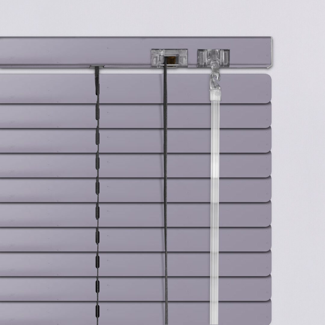 836335 Περσίδες Αλουμινίου-Στόρια-25mm-Ανοιχτό Μωβ