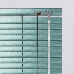 837001 Περσίδες Αλουμινίου-Στόρια-25mm-Σαγρέ-Τιρκουάζ