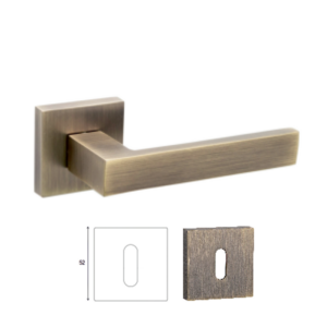 Πόμολο Μεσόπορτας Τετράγωνο Flat 52x52 - Αντικ